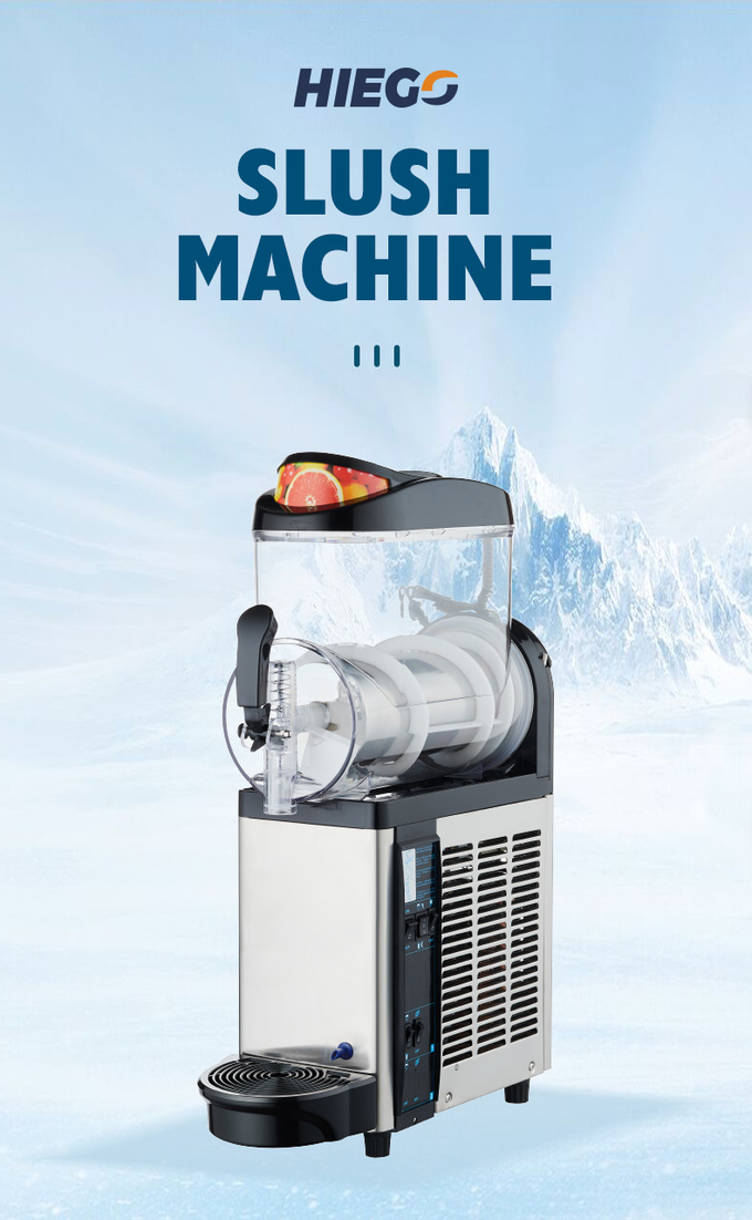Het volledige Automatische Commerciële Ijs Slushie die van de Sneeuwbrijmachine Machine 12L maken 0