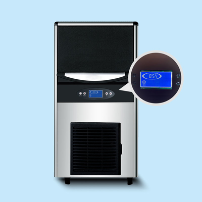 30 kg huishoudelijke draagbare automatische ijsblokjesmachine commerciële R404a