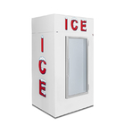 Ontdooien Auto Cold Wall Outdoor Ice Merchandiser Glazen ijskast RVS