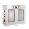 R404a Outdoor Ice Merchandiser Display Luchtkoeling IJs Merchandiser