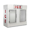 RVS Outdoor Ice Merchandiser PVC Popsicle Display Vriezer R404a