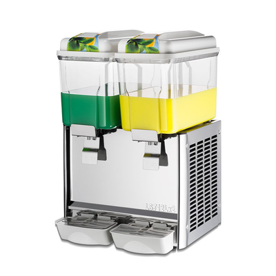 Gekoelde dubbele drankdispenser 300W 12l meervoudige sapdispenser