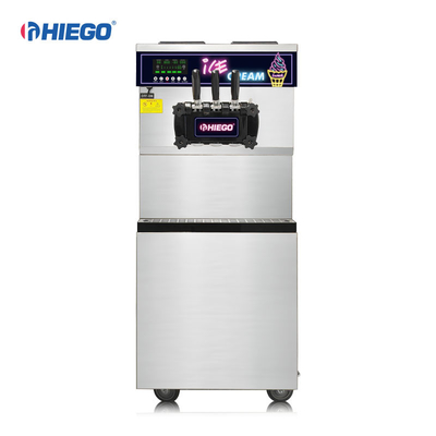 3 Flavour Roll Maker In RVS 25L Desktop Commerciële IJsmachine